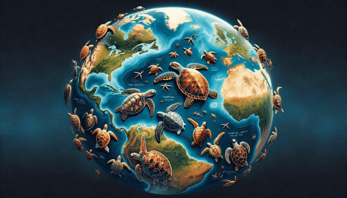 Wold with turtles spots, Chris, Animals Around The Globe