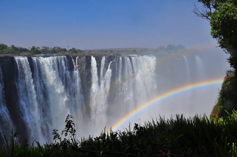 Besuch in Afrika für Vic Falls
