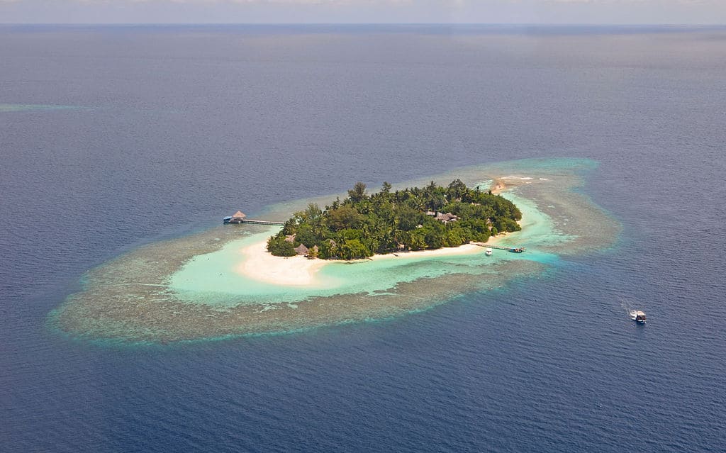 Island in Maldives 