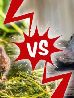 vole vs. mouse