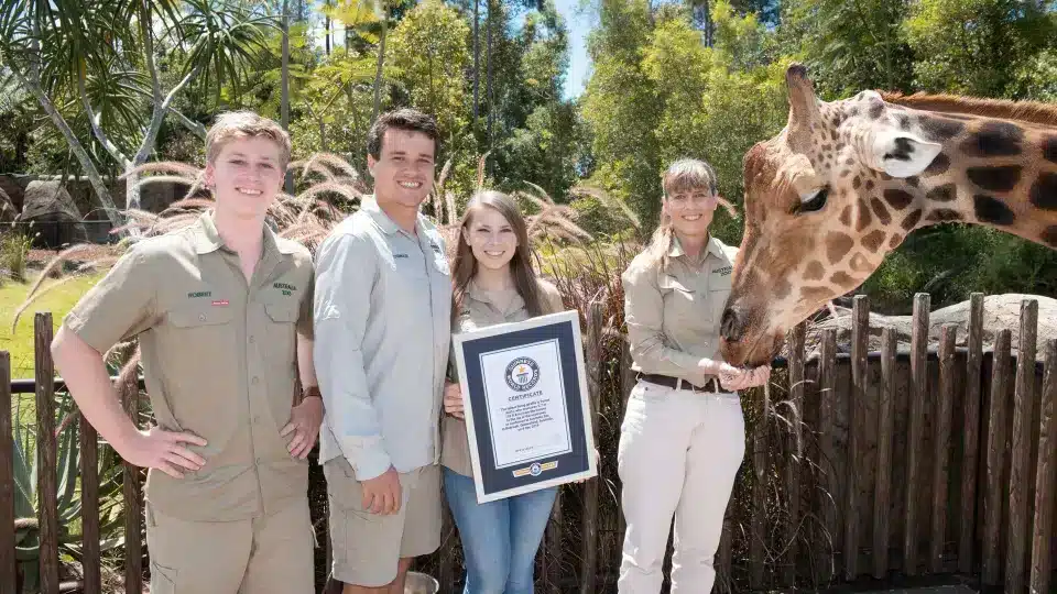 la plus grande girafe jamais enregistrée