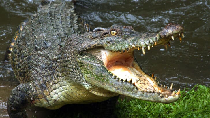 Watch the Giant Crocodile ‘Dominator’ That Leaps from the Water