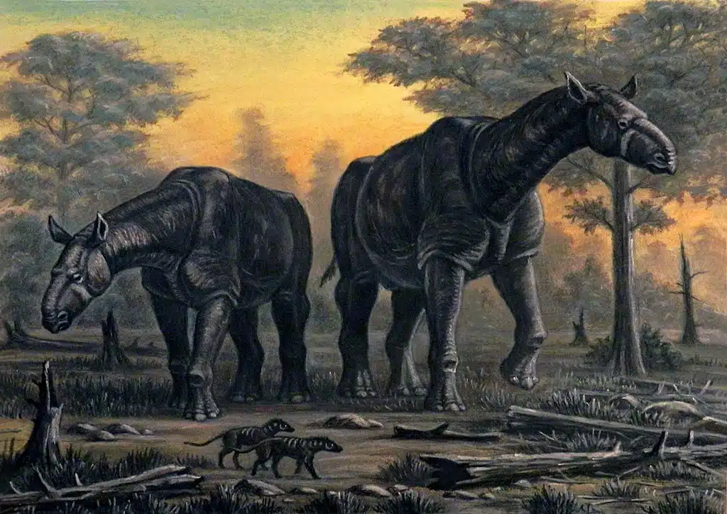 Paraceratherium transouralicum.