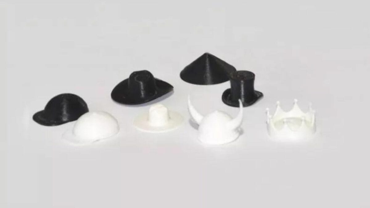 3-D printed hats