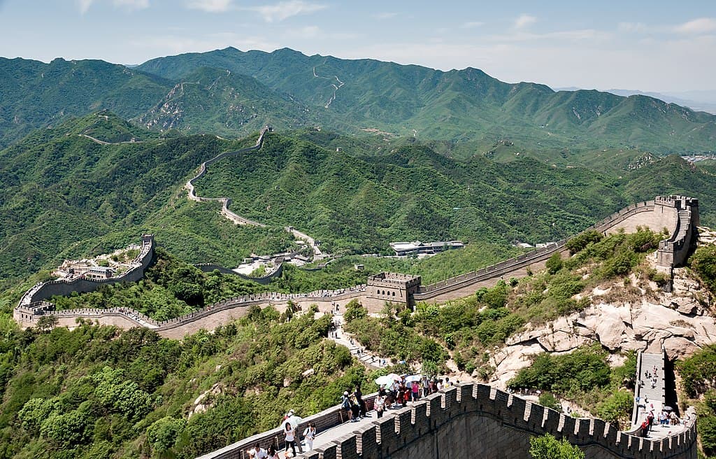 Badaling great wall of China