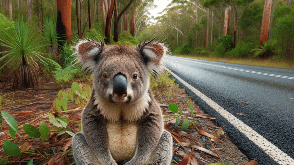 Koala Throws a Tantrum