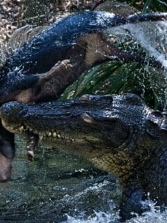 Australia's crocodile population skyrockets thanks to wild pigs