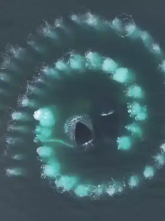 Watch: Humpback Whales Create a Mesmerizing Fibonacci Spiral to Capture Prey