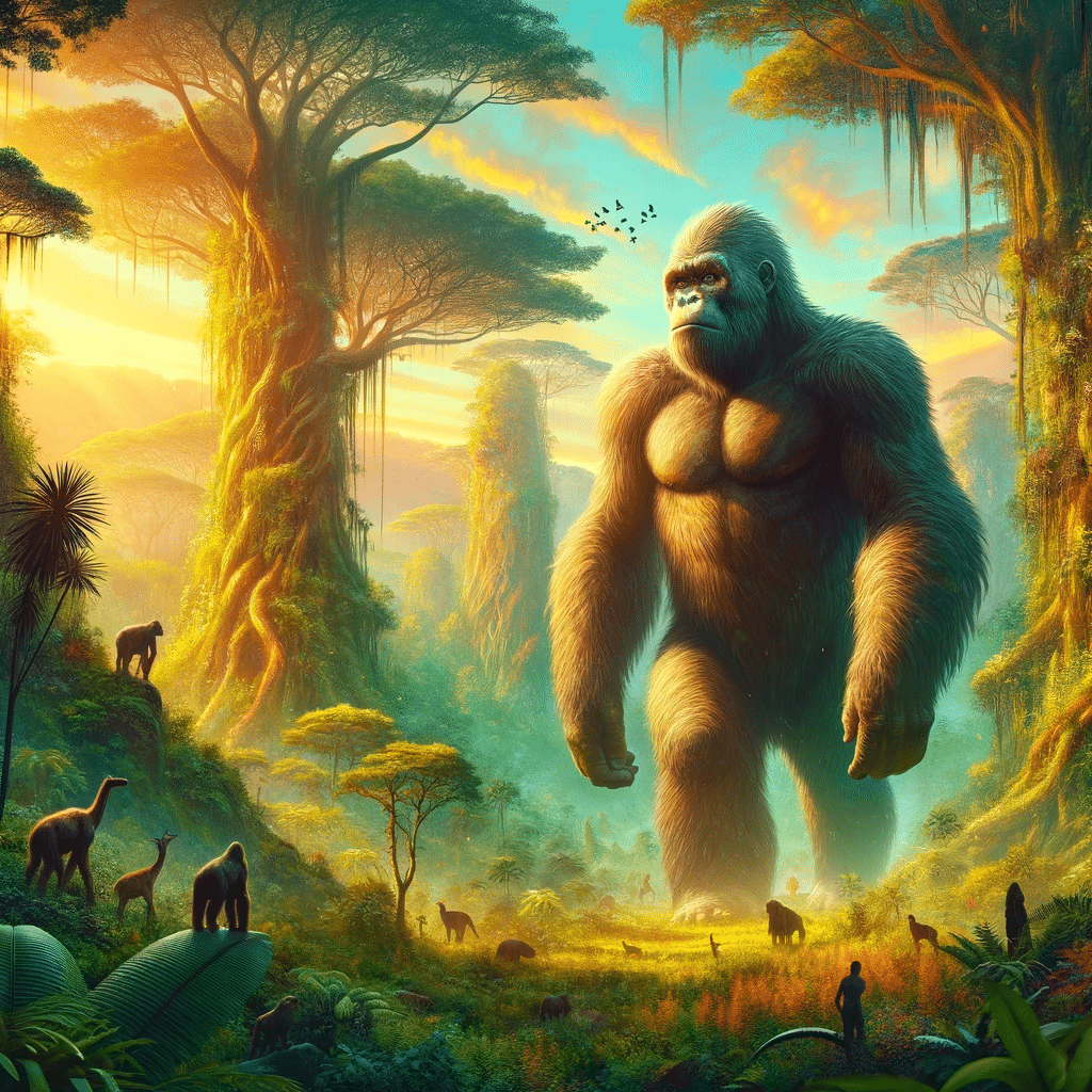 Imaginary Giant Ape