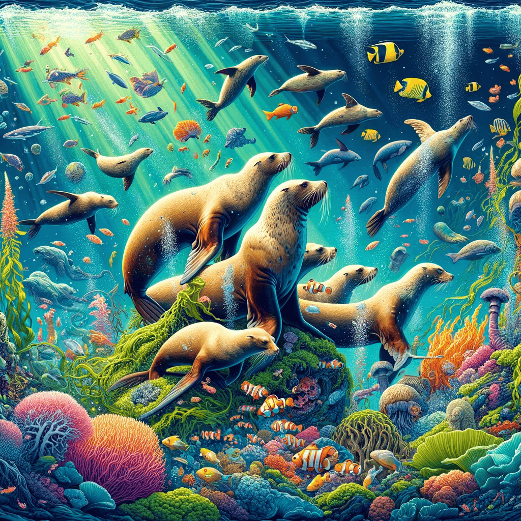 sea lions