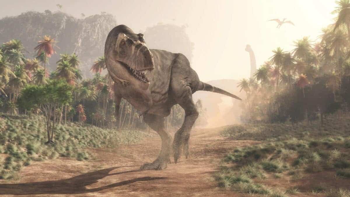 tyrannosaurus rex extinct