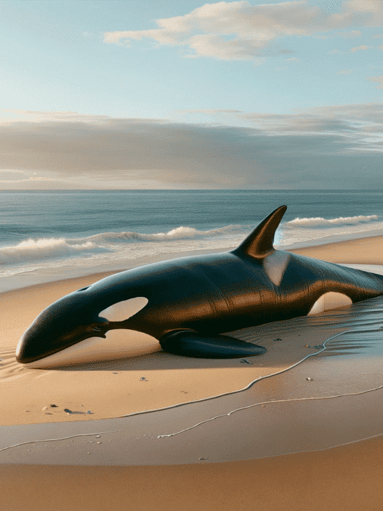 Watch: Beached Orca Rescue