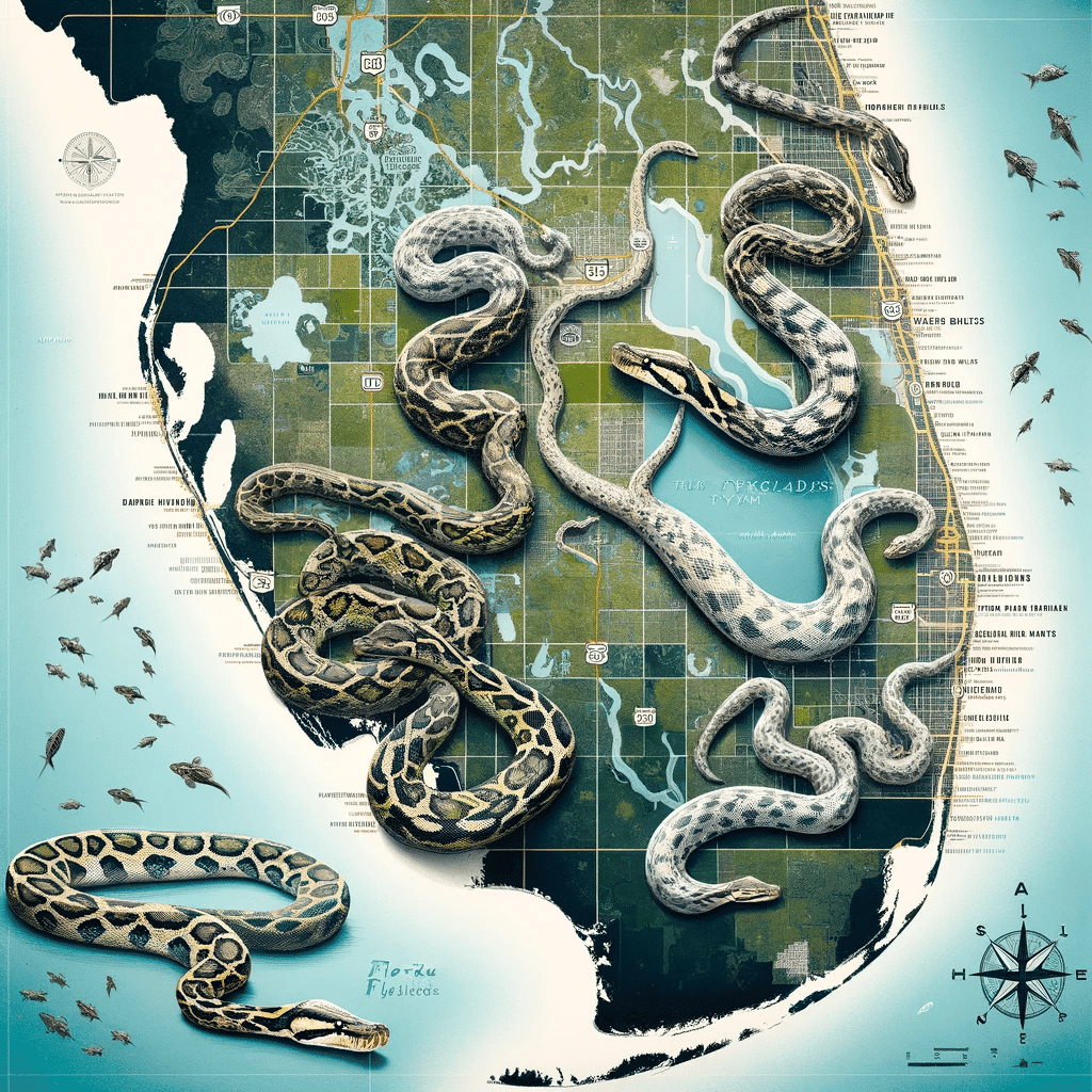 python map of everglades