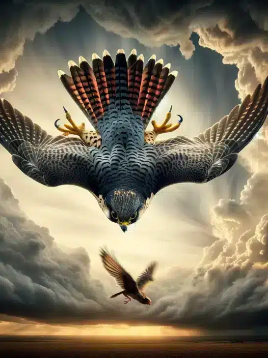 The Peregrine Falcon: Nature’s Speedy Hunter
