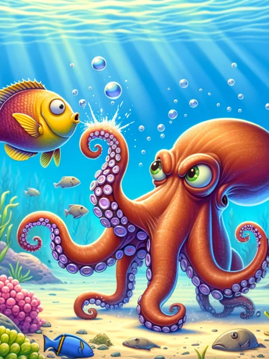 Do Octopuses Punch Fish For No Reason?
