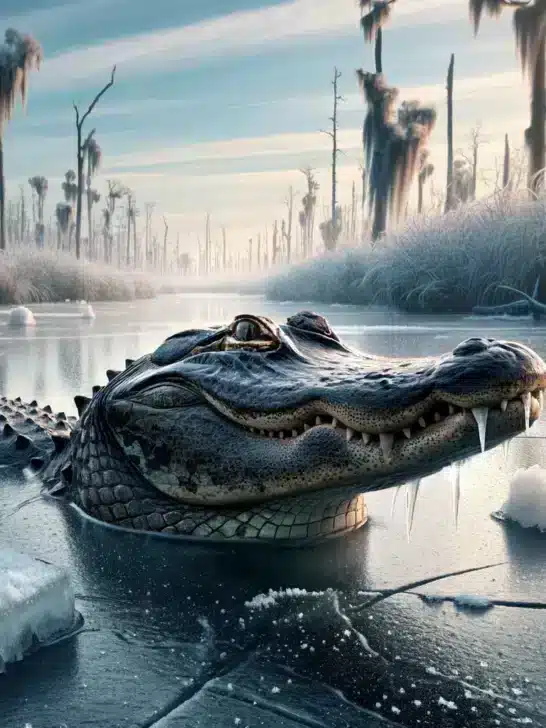 How Alligators Survive in Freezing US Winters