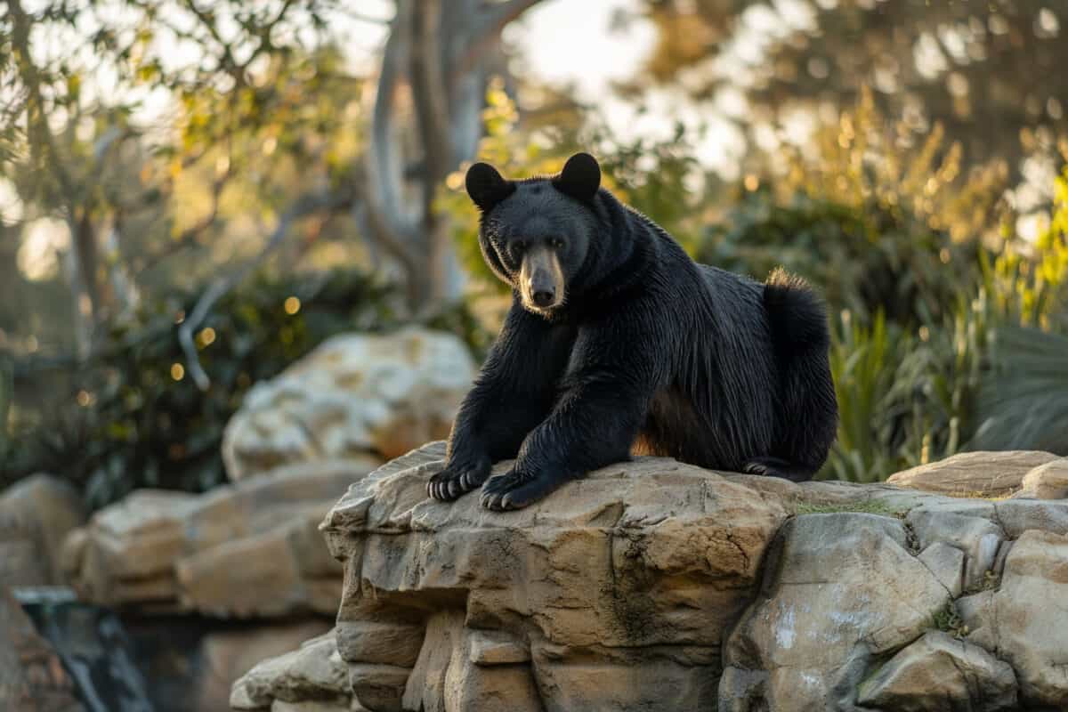 Black bear by Chris Weber with MidJourney