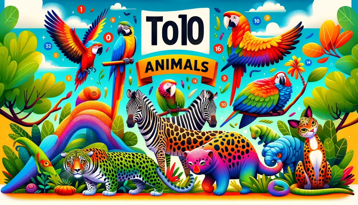 Top 10 Animals by AATG
