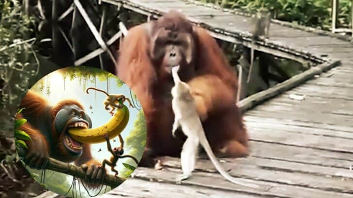 Watch: Why You Shouldn’t Steal a Banana from an Orangutan
