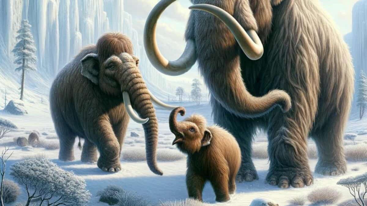 Mammoth family