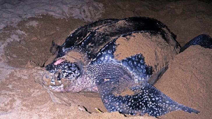 Leatherback Turtle Breaks Record For Deepest Dive (4,409 feet)