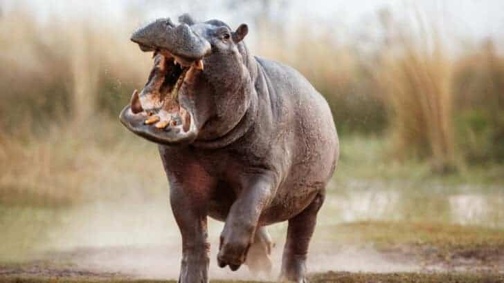 Recent Study Reveals Hippos Can Momentarily Fly