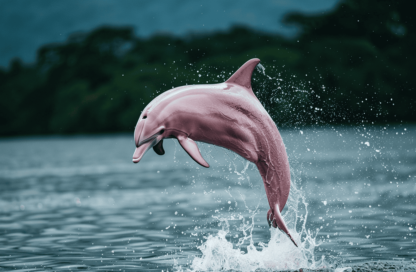 Why Amazon River Dolphins Turn Pink