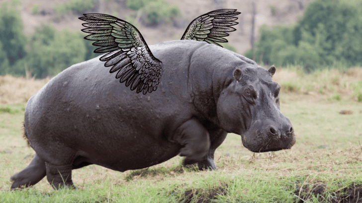 So, Apparently Hippos Can Fly?
