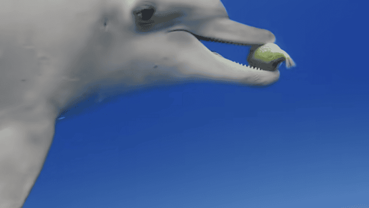 Dolphin Pod Plays Catch with a Pufferfish