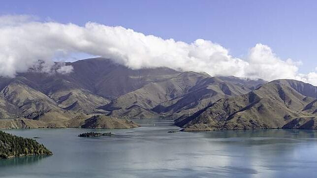 Lake Benmore, New Zealand.
