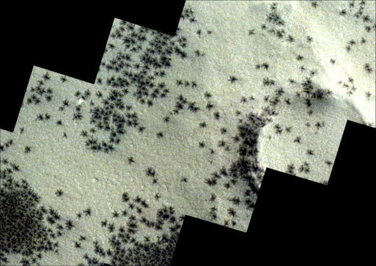The Truth Behind Mars' Mysterious 'Spiders'