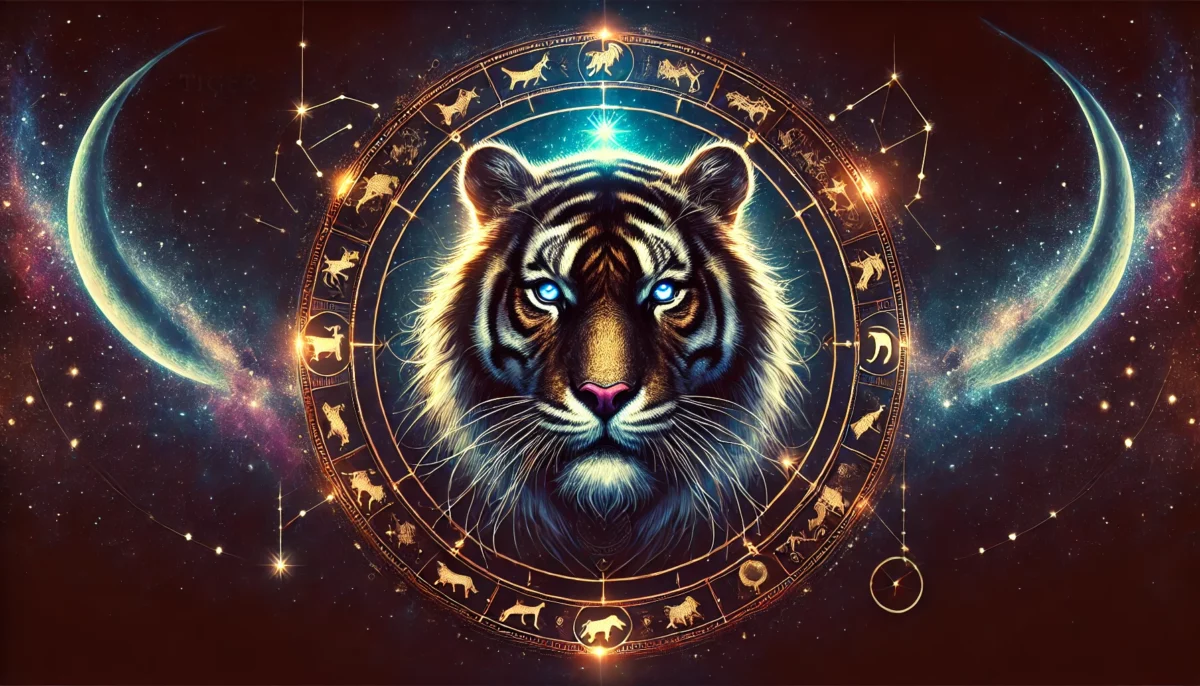 Tiger as a spirit animal in the zodiac