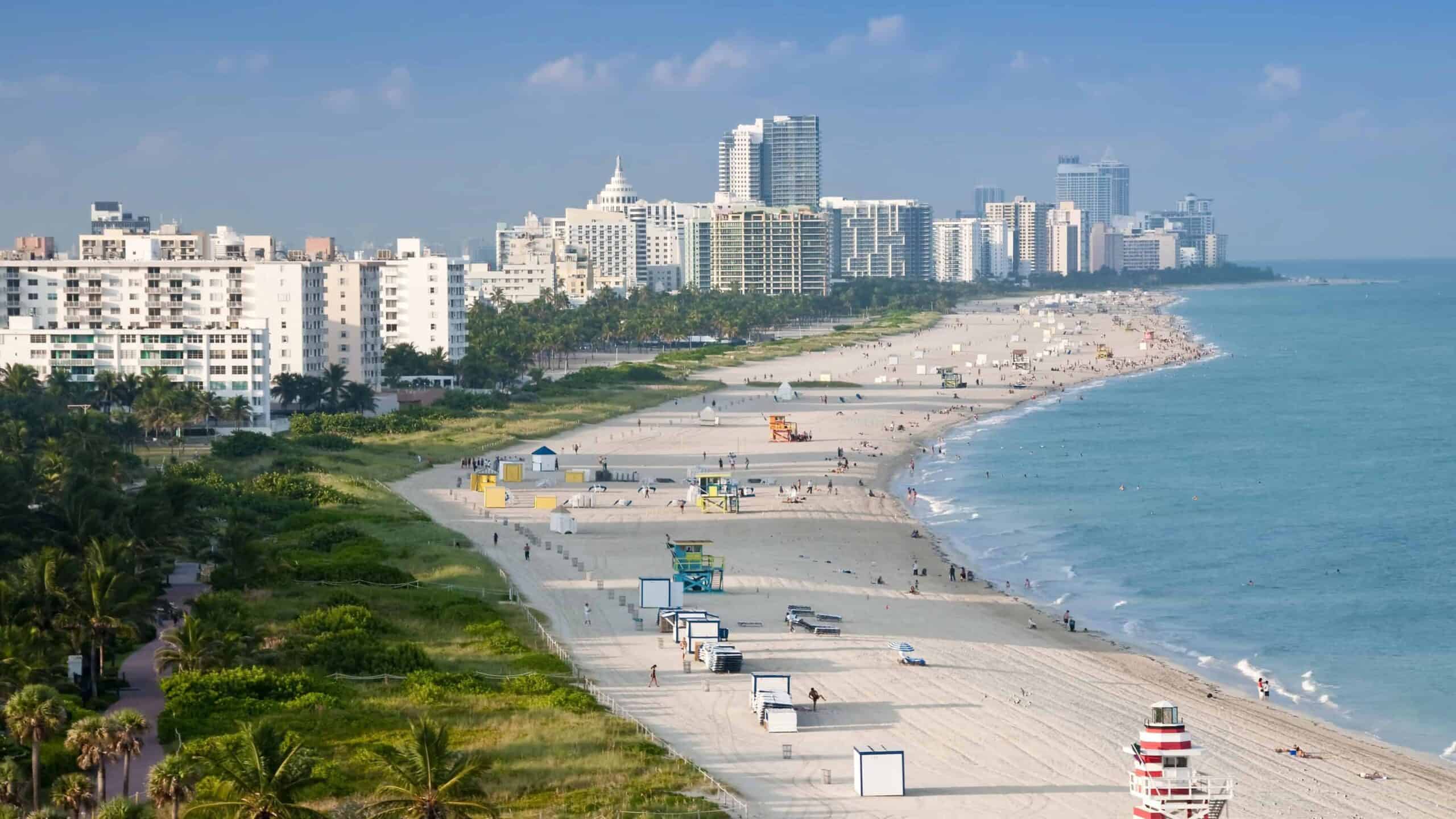 Miami beach, Florida. Image by korzeniewski via Depositphotos.