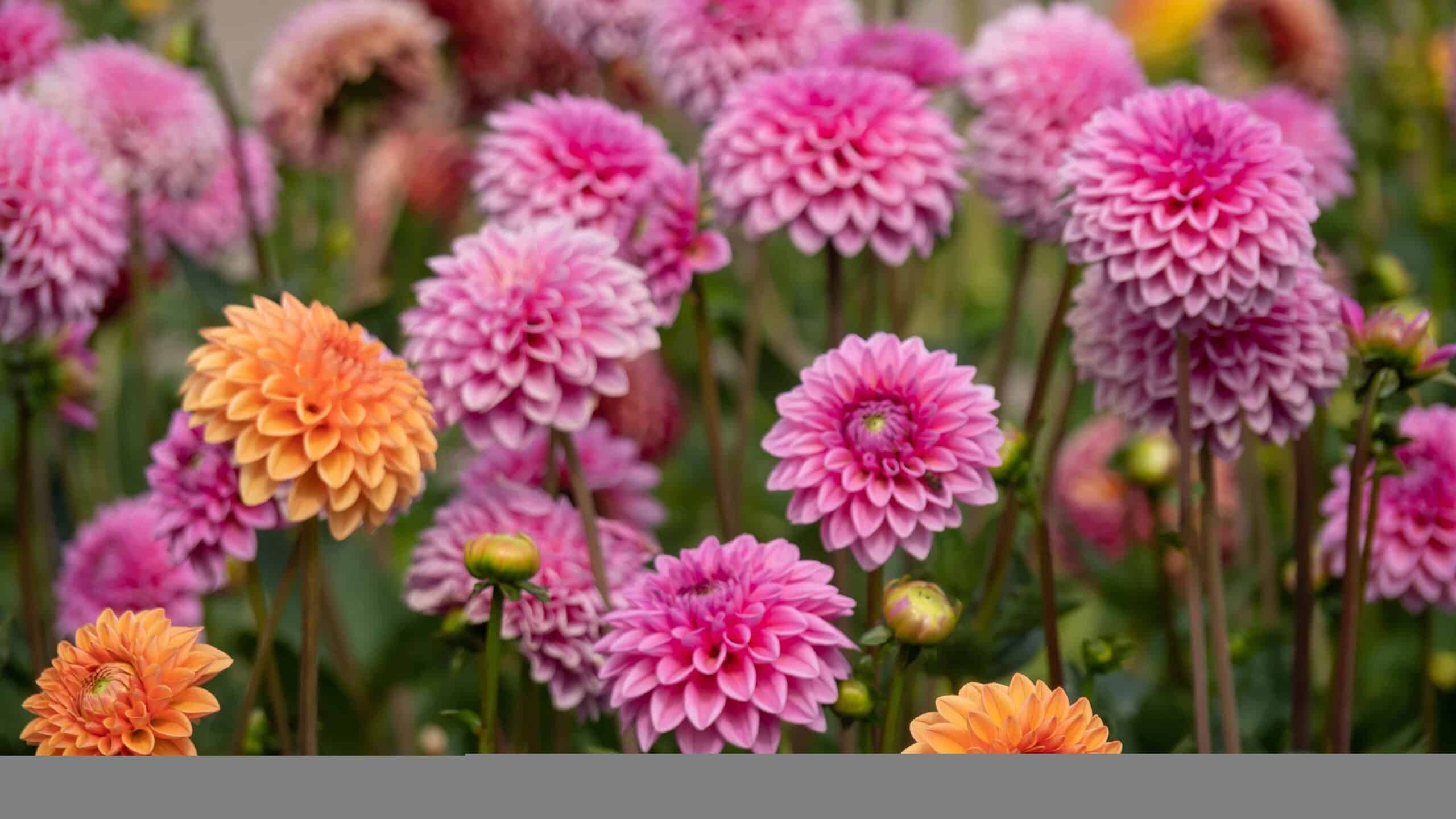 Dahlias. Image by sippel via Depositphotos.