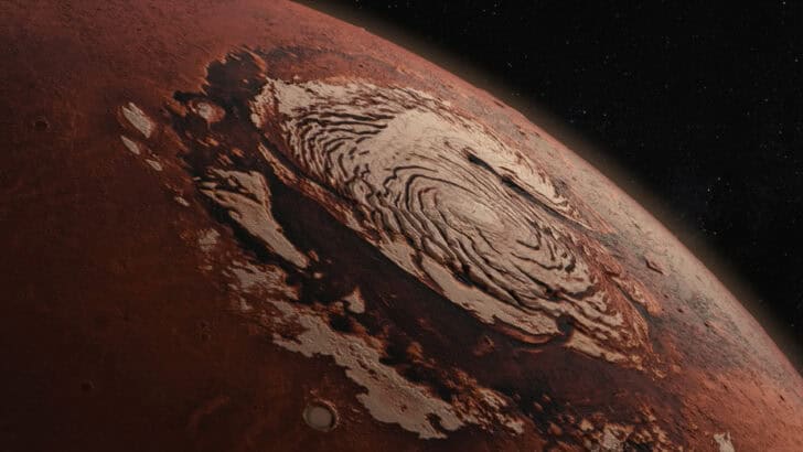 A Hidden Ocean Of Life Found On Mars