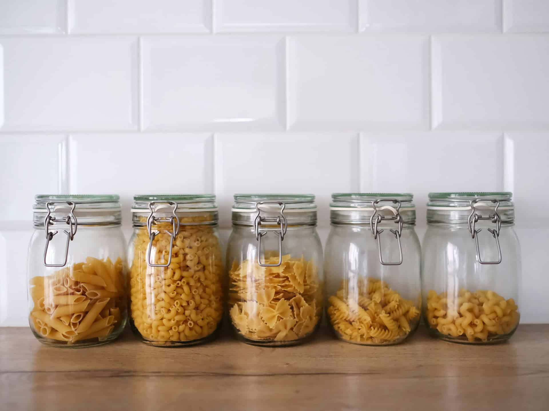Keeping food in airtight jars is one of the easiest and most effective ways of keeping silverfish at bay.