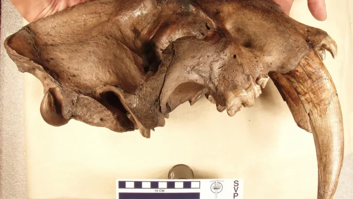 Mississippi Man Found 10,000-Year-Old Saber-Toothed Tiger Fossil