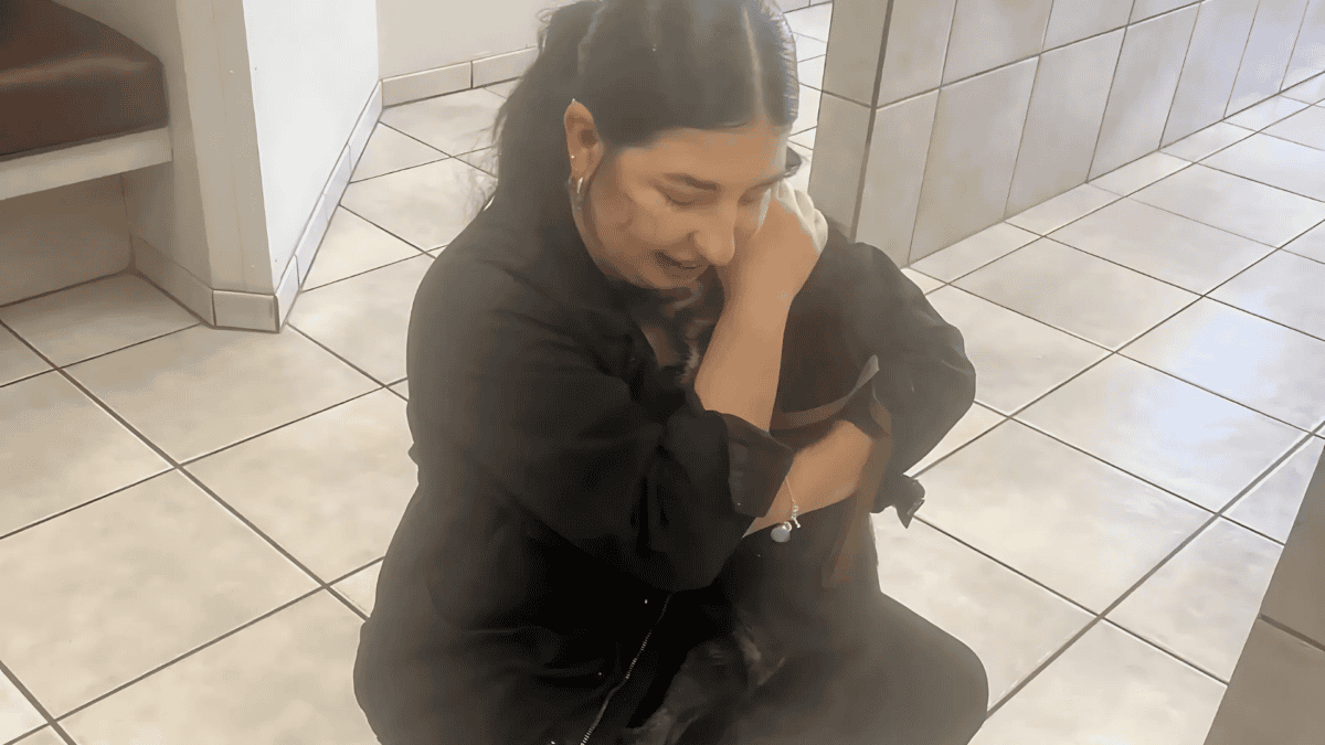 The heartfelt reunion of Marley and his mom.
