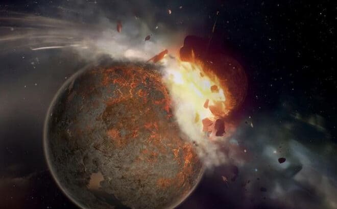 Scientists Propose Earth Once Had Several Hidden Moons After Ancient Collision ‘Theia’