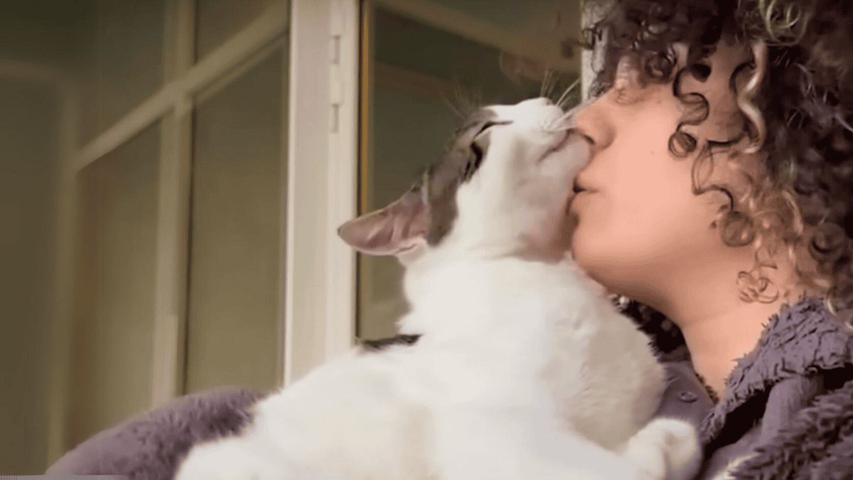 Milu becomes more and more loving everyday