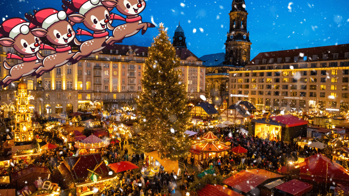 Christmas market in Dresden