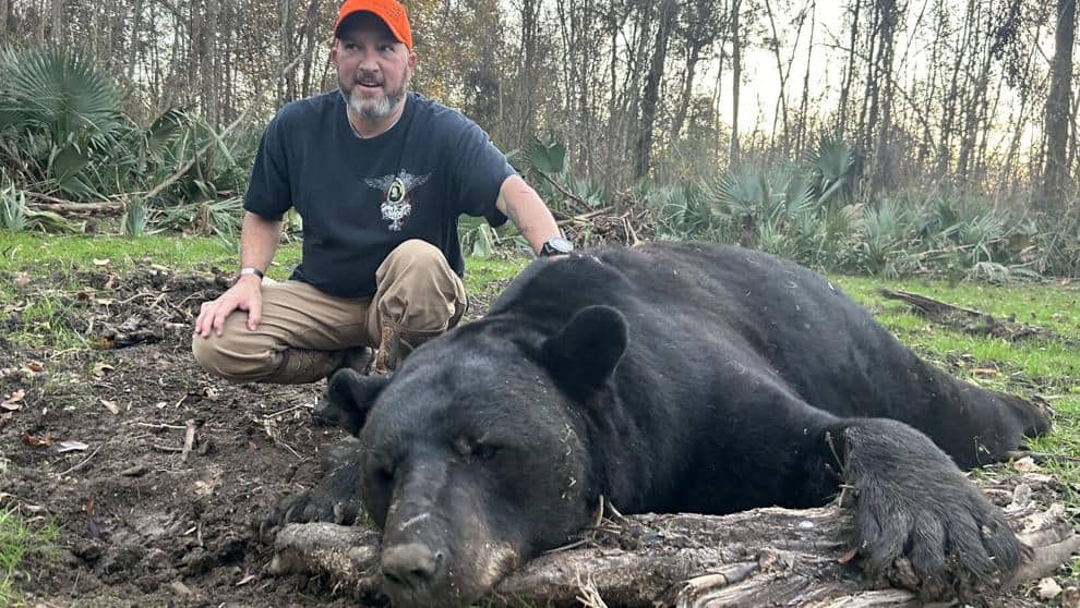 Lafayette Veteran Takes 696-Pound Record Bear After 35-Year Hunting Ban
