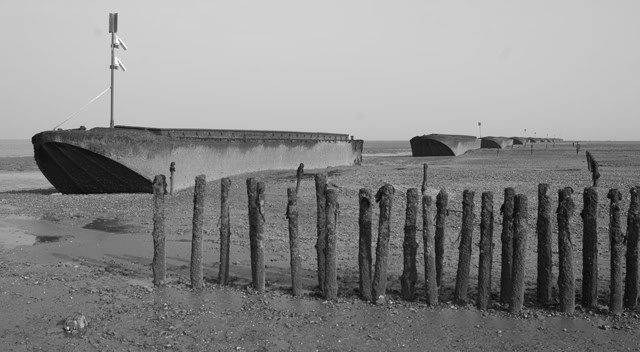 Coastal protection near Bradwell