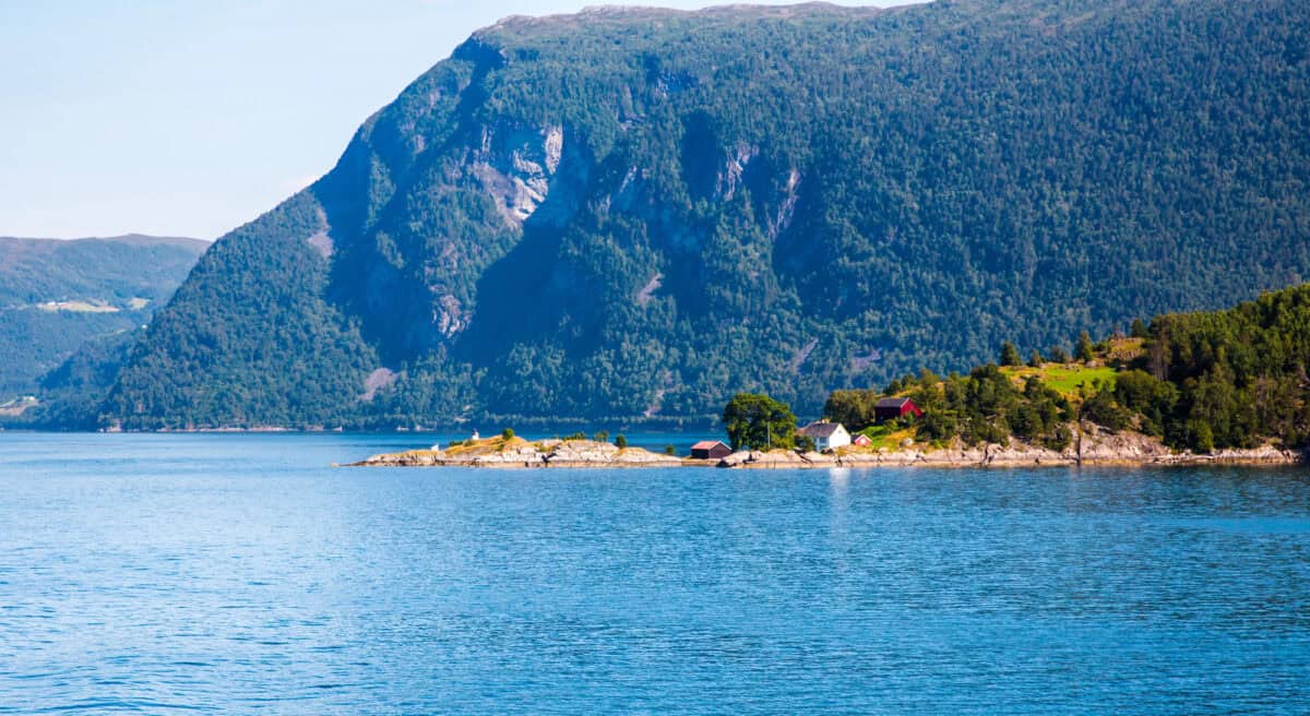 Beautiful fjords of Norway.