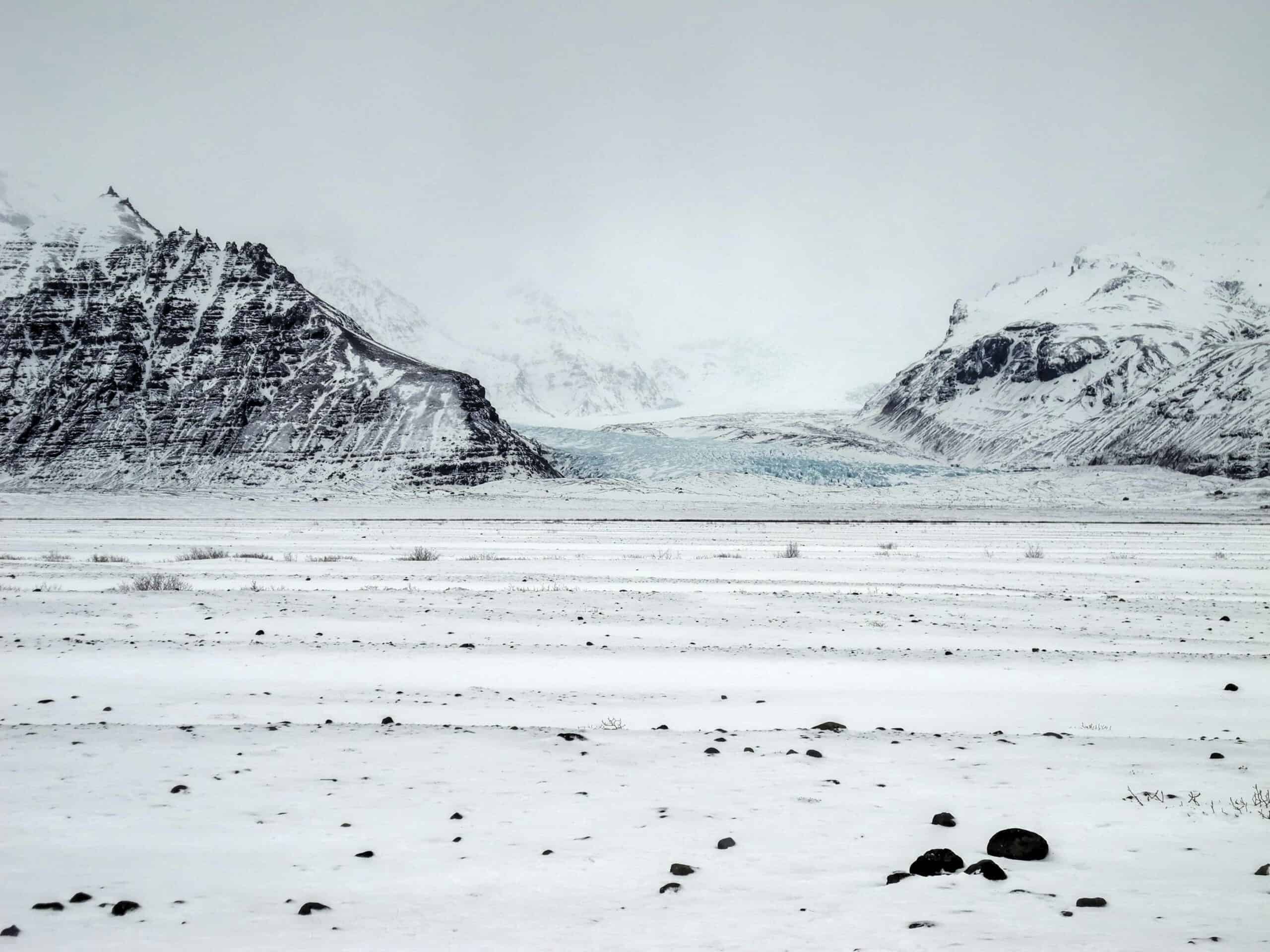 Snow Covered Mountains