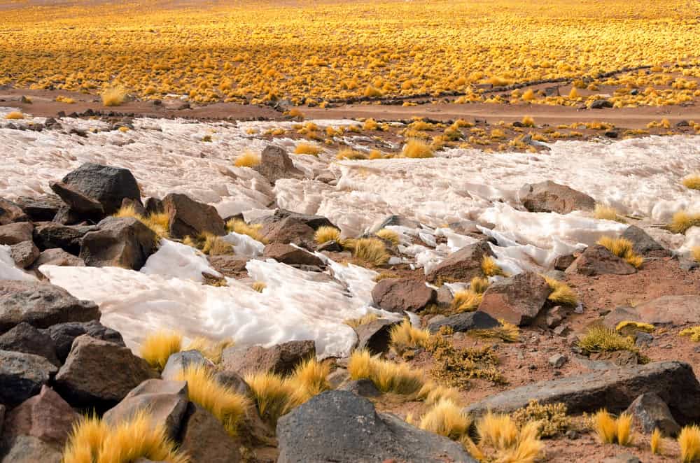 Snow in Chile 