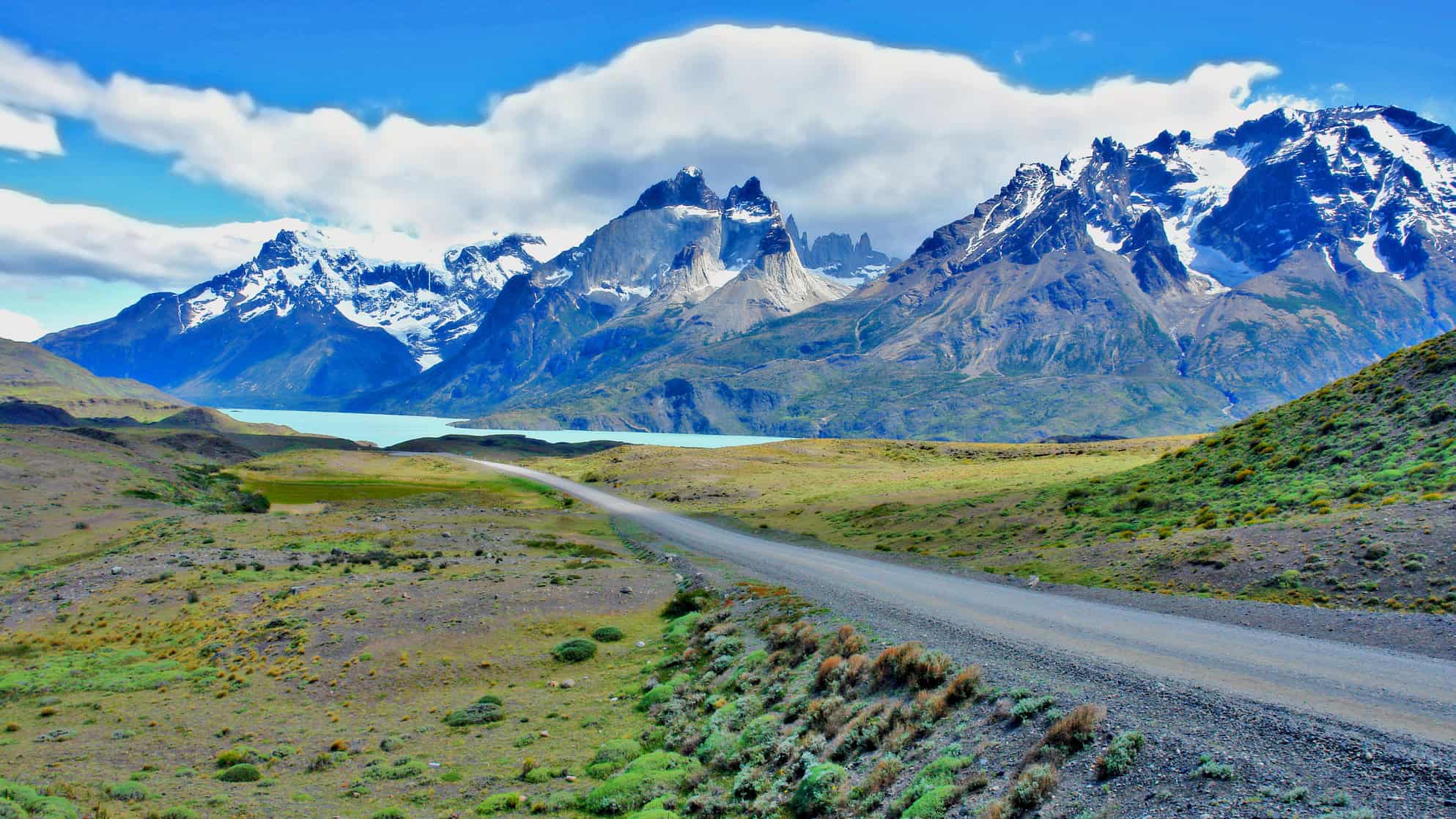 Torres Del Paine National Park National Park Southern Chilean Patagonia — Stock Photo, Image Remove BG Save Share Sample Torres del Paine National Park national park