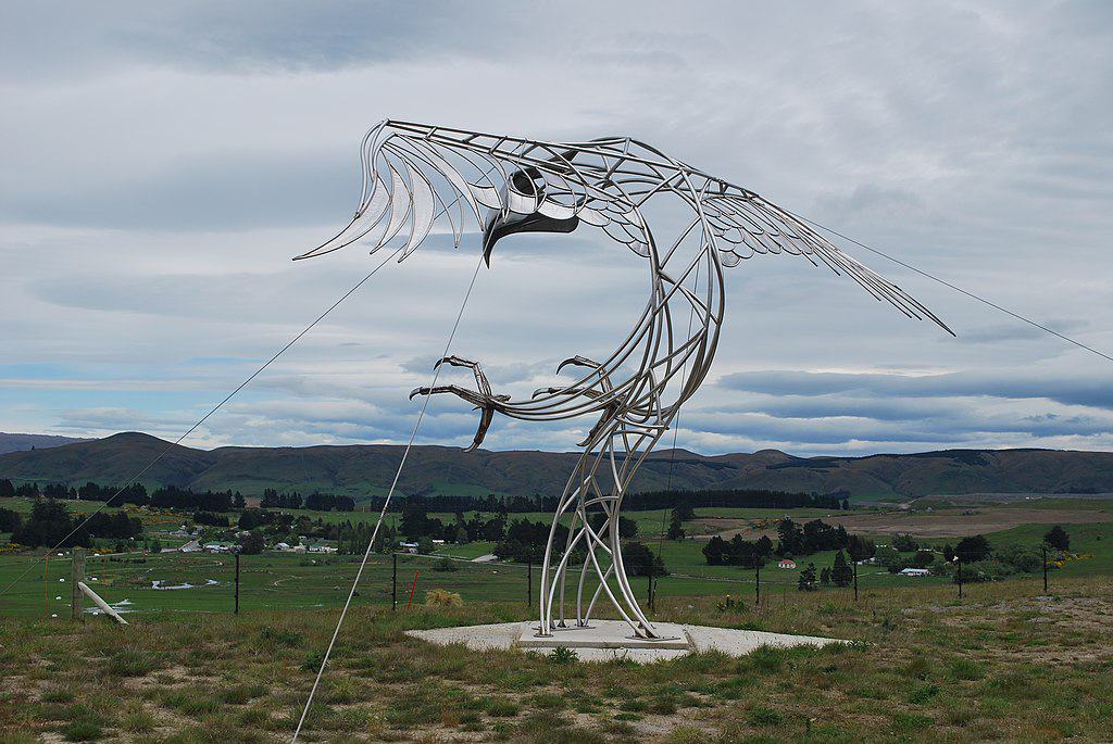 Macraes Haasts Eagle Sculpture