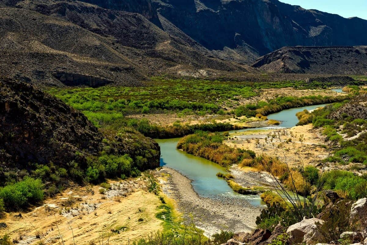 rio grande river, texas, big bend national park, landscape, mountains, hdr, sky, clouds, nature, outside, country, countryside, texas, texas, texas, texas, texas