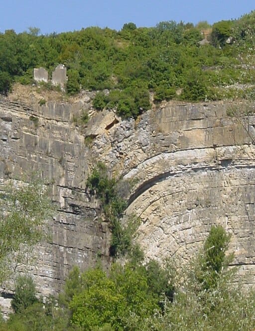 Faille des Causses depuis Bedarieux